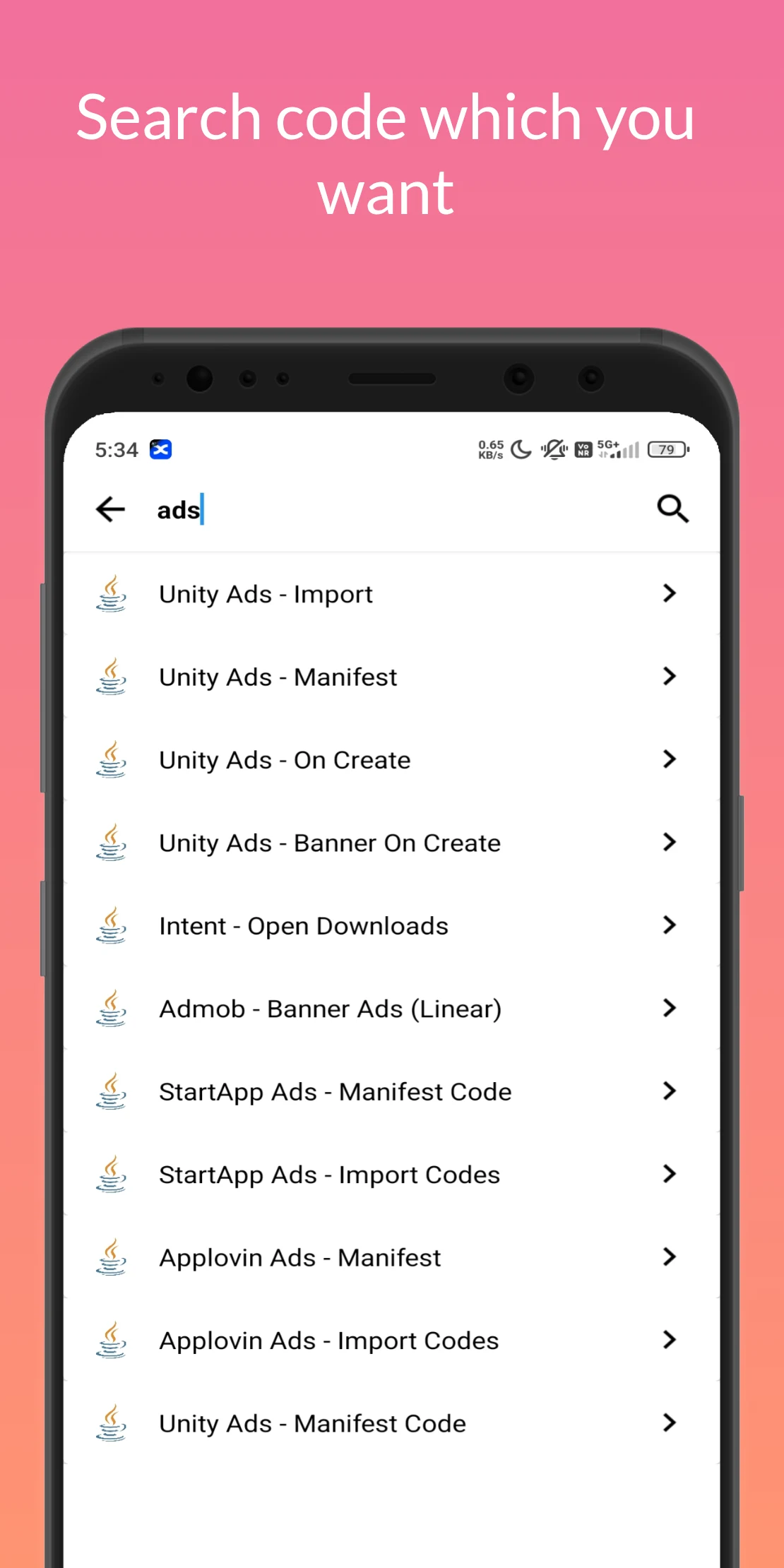 Java Codes for Sketchware screenshot